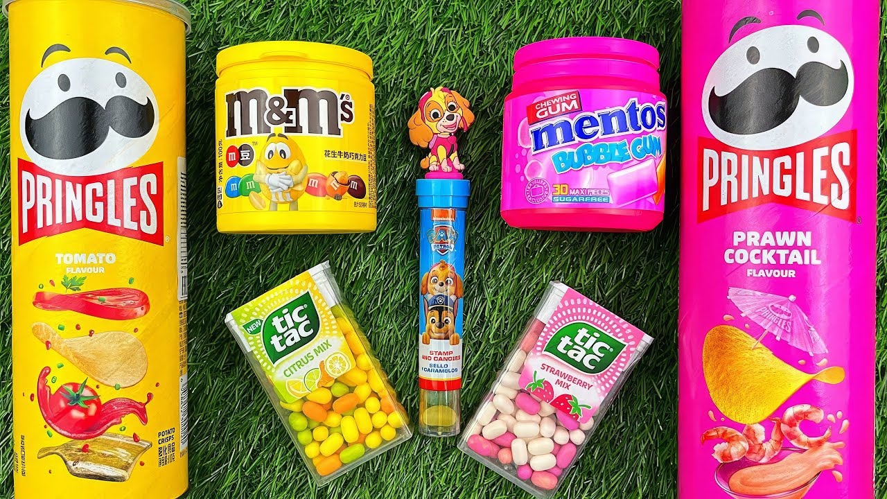 Satisfying Candy Video | Unpacking Rainbow Mix in 1 M&M’s Box