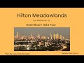 Hilton Meadowlands Hotel East Rutherford, NJ  Near Cape Liberty Cruise Port  Room 1624