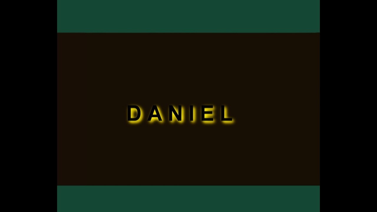 DANIEL someone like you