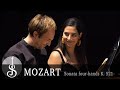 Mozart  sonata in c major for piano fourhands  k 521