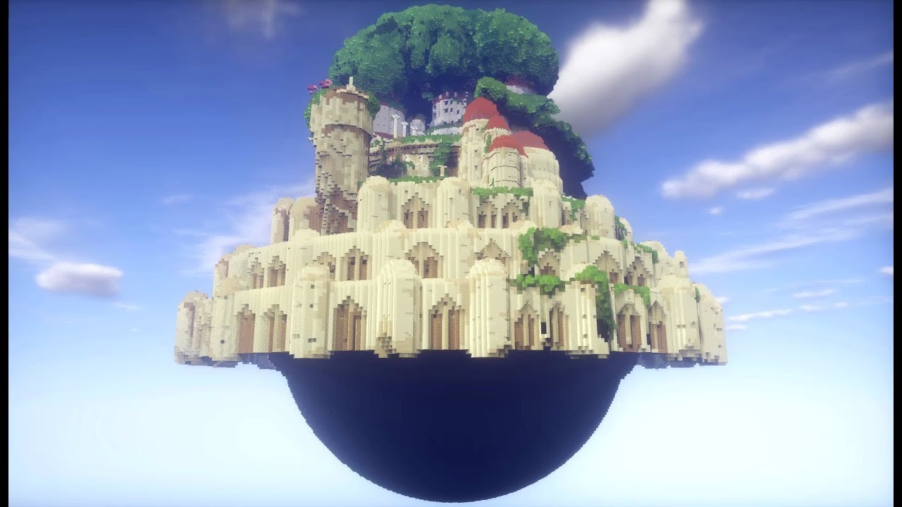 製作期間6年 Minecraftで天空の城ラピュタ世界を再現してみた ついに完結 ねとらぼ