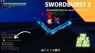 SB2 F11 - Summon Pistol skill and Level 230 fast and legit