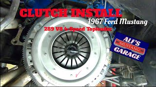 How to install your clutch assembly  1967 Ford Mustang