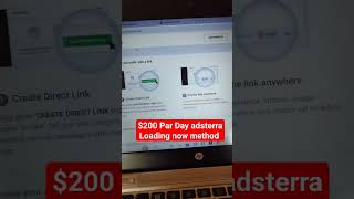 $200 Par Day Adsterra Trick 2024 || adsterra earning tricks || adsterra self click trick 2024