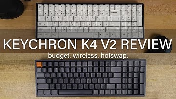 Keychron K4 V2 REVIEW: Wireless Hotswap Budget Keyboard!