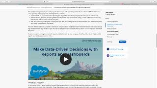 Introduction to Reports and Dashboards in Lightning Experience Trailhead challenge