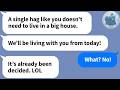 【Apple】I purchased an apartment    One day, my SIL decides to move in with her family