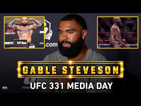 Gable Steveson SOUNDS OFF On Sean Sharaf’s Trash Talk: ‘He’s A Coward’ | MMA Fighting