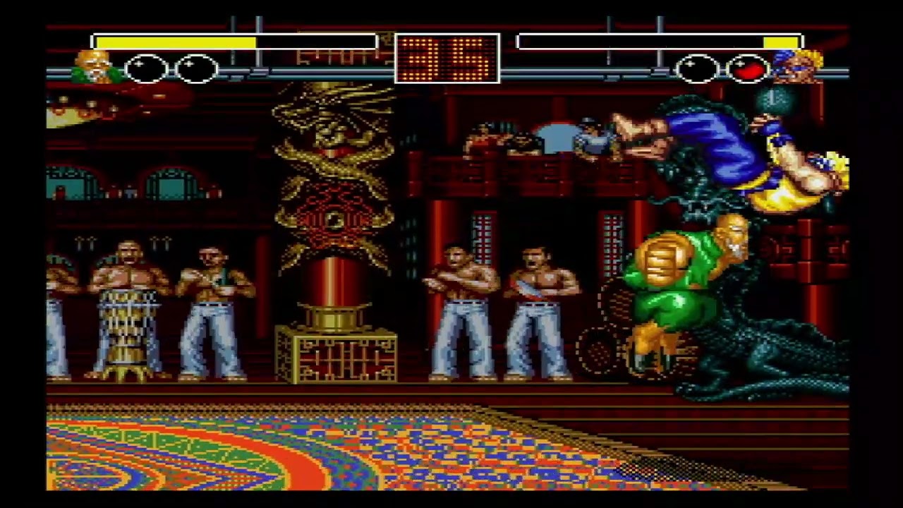 Fatal Fury(Genesis)-Tung Fu Rue vs Duck King IV 