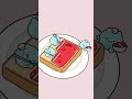 カフェで働くじぇ🐱🍞☕️ #じぇりねこ #Jellycat #ゆるキャラ #ショートアニメ #character #イラスト #Animation #shorts