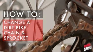 MXstore Guide | How To Change a Dirt Bike Chain & Sprockets