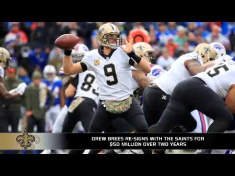 Video: Drew Brees neto vērtība