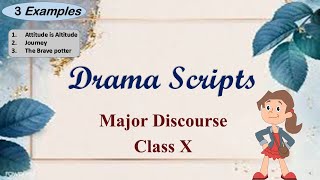 Naskah Drama / Contoh / Bahasa Inggris / Kelas X / Kelas Bahasa Inggris Dr. Sharada