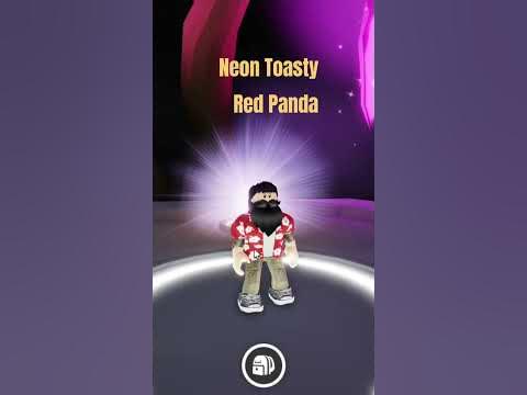 Neon Toasty Red Panda in Adopt Me! - YouTube