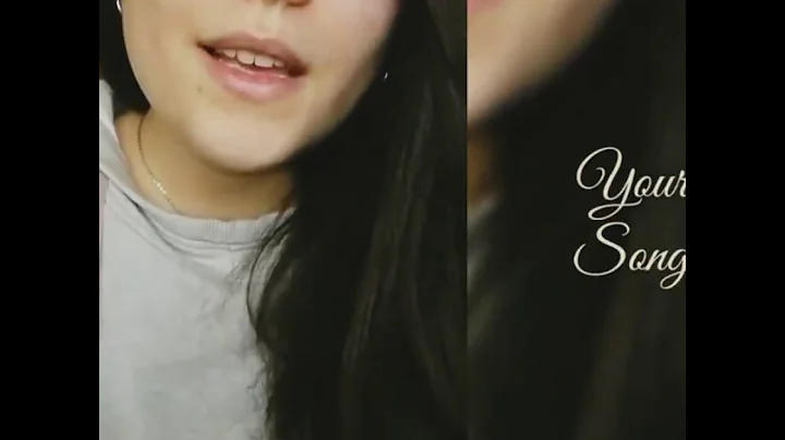 Your Song, Elton John  - Cover (cover by Maria De ...