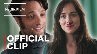 Persuasion | Dakota Johnson \& ﻿Cosmo Jarvis Awkward Meet Cute | Official Clip | Netflix