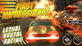 Lethal Brutal Racing First Impressions! - Lethal Brutal Racing Gameplay 60fps PC - GPV247