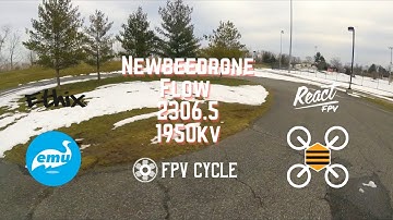 Testing out Newbeedrone Flow 2306.5_1950kv // Fpv Cycle Glide Build