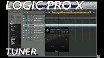 LOGIC PRO X TUNER plugin test and review