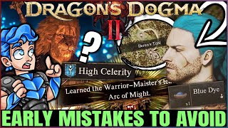 Dragon's Dogma 2 - 10 HUGE Mistakes to Avoid & Early POWERFUL Tips You NEED to Know! (Spoiler Free)