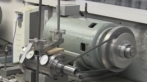 What it takes to remanufacture a spindle.