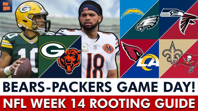 Chicago Bears Week 14 Rooting Guide + NFC Playoff Picture BEFORE Bears vs. Packers