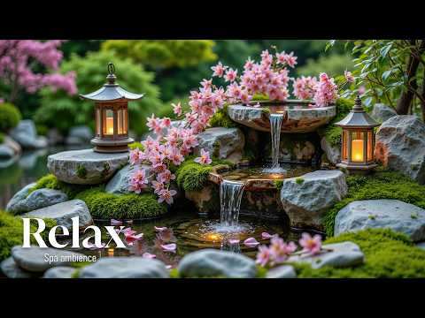 Relaxing Piano Music + Calming Water Sound 🌿 Deep Healing Music to Release Stress