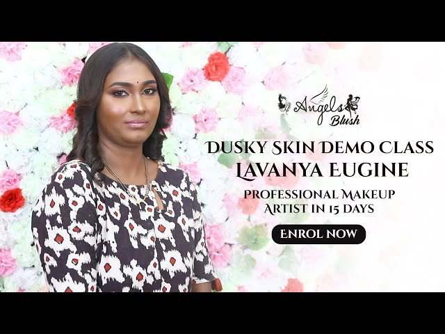 Dusky Skin Demo Class | Demo Masterclass | Makeup Course | Makeup Artist in 15 days