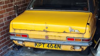Barn find 1975 Vauxhall Viva off the road for over 30 years. Will it start?
