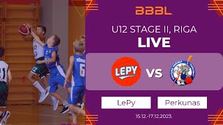 LePy vs KM Perkūnas Basketball School | BBBL boys U12
