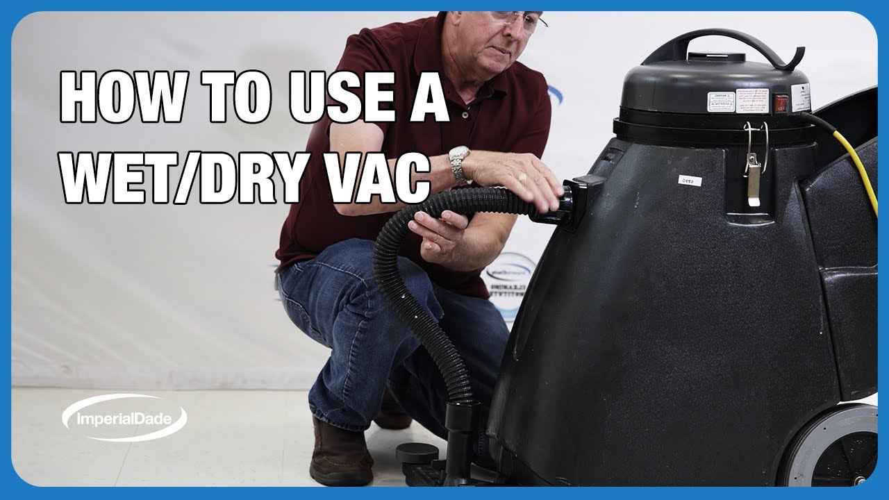 How to Use a Shop Vac for Water