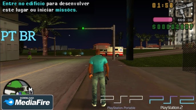 PO.B.R.E - Traduções - Playstation 2 Grand Theft Auto - Liberty City Stories  (Tecno Tradu BR)