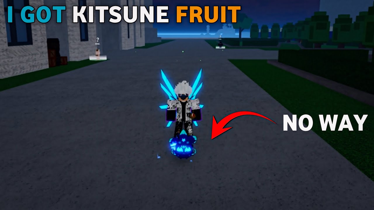 I GOT KITSUNE FRUIT IN BLOX FRUITS - YouTube