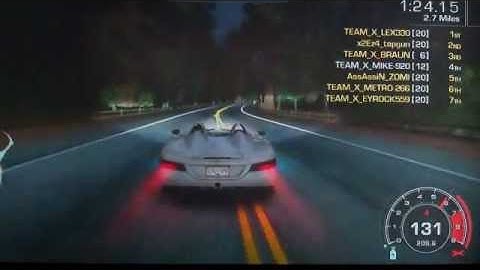Need For Speed Hot Pursuit Multiplayer Gameplay-TEAMX