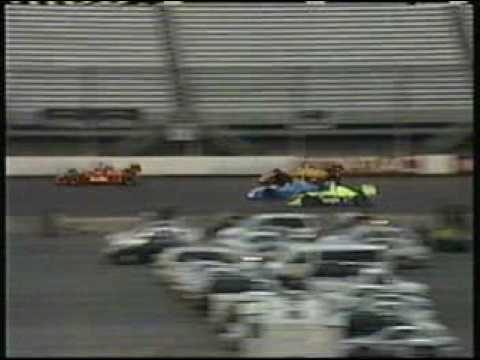 2001 Indycar Richmond 300 - Jacques Lazier crash