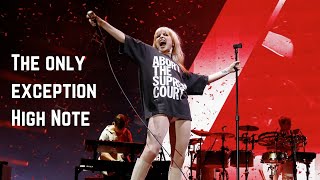Hayley Belting The Only Exception for 12 Minutes Straight