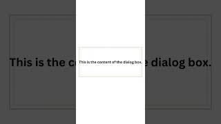 dialog tag | HTML | webdevelopment | theelitecode | #shorts | #shortsvideo