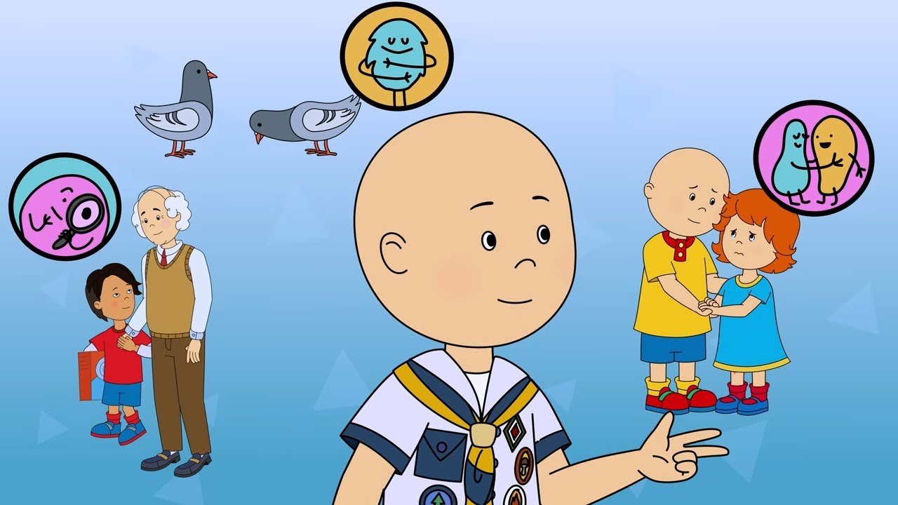Kindness Badge | Cartoons for kids | Caillou New Adventures