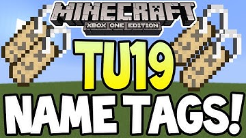 Minecraft (Xbox 360/PS3) - TU19 UPDATE! - NAME TAGS!?! EXPLAINED + INFO!