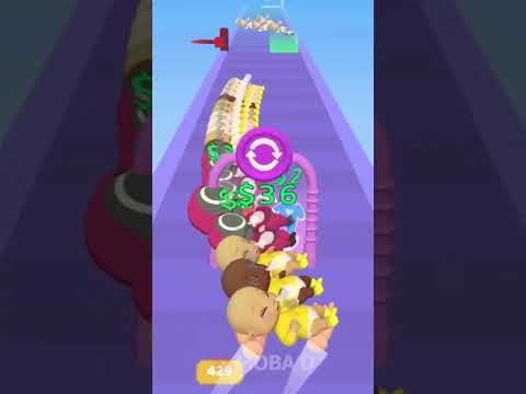 Cute Baby Growing Run Max Level Gameplay #shorts #games #gameplay #toiletgame #dop2 @DabomTime
