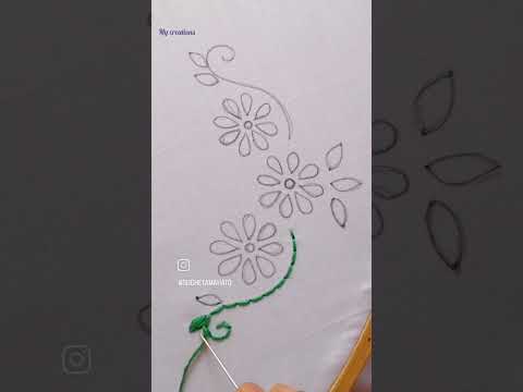 Hand embroidery design