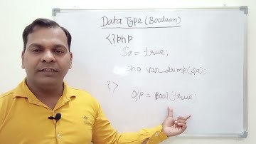 Boolean Data Types in PHP | PHP Totorials | CodeWithShailendra