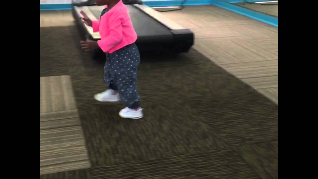 Baby Tries Lifting Weights YouTube