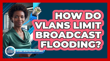 How Do VLANs Limit Broadcast Flooding?