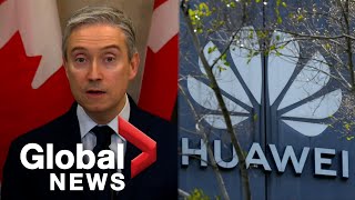 Canada formally bans China’s Huawei, ZTE from 5G networks | FULL