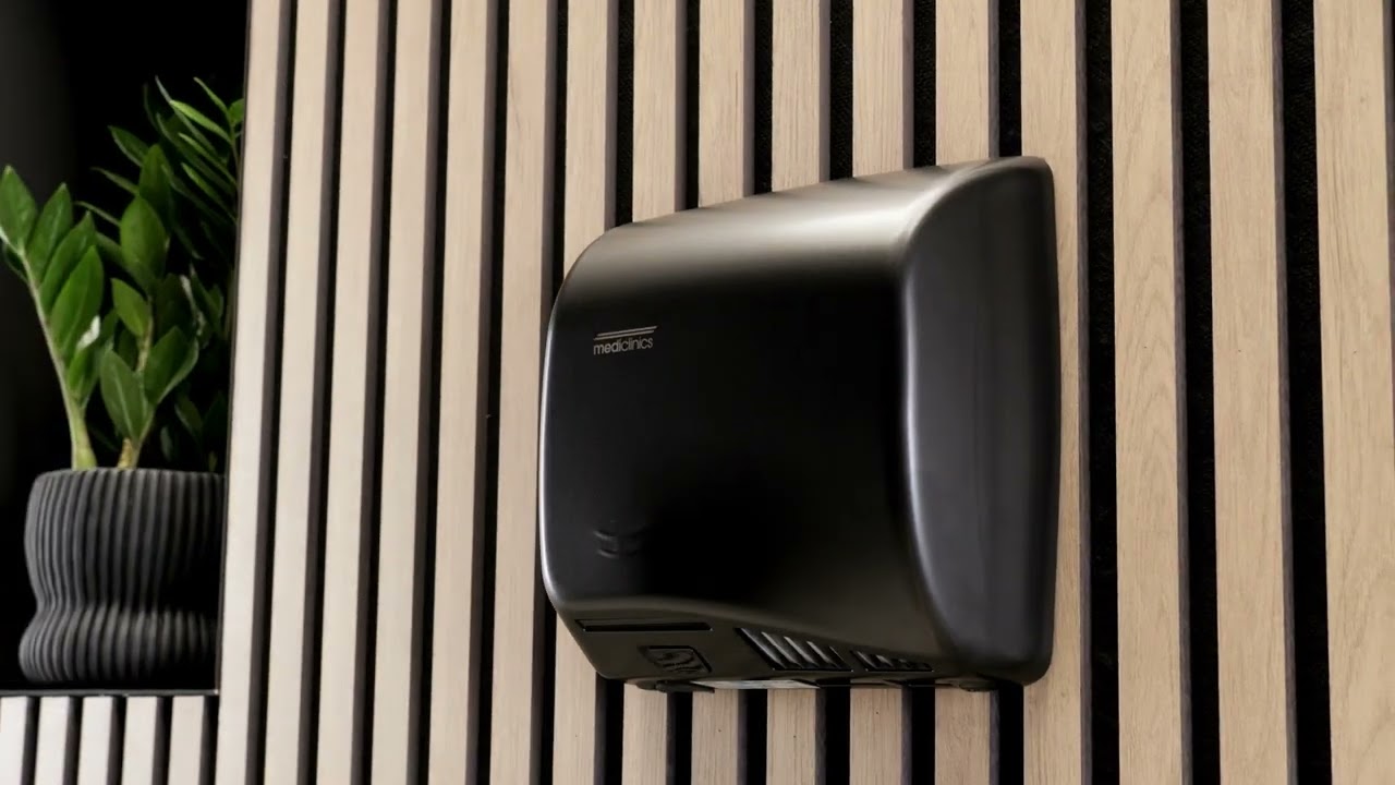 Speedflow Plus eco hand dryer: design and energy efficiency