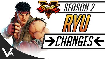 SFV - Ryu Official Patch Notes Explained (Season 2 SF5)