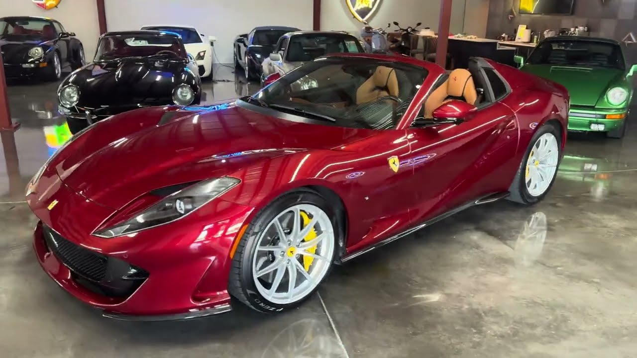 2022 Ferrari 812 GTS on Bring A Trailer