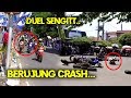 BERTEMU LAGI DUEL SENGIT.! SOFFAN ZYROF VS RIAN HERCULES BERUJUNG CRASH | Road Race Bangkalan 2020