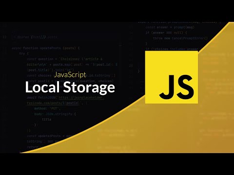 Vidéo: Qu'est-ce que le getItem de LocalStorage ?